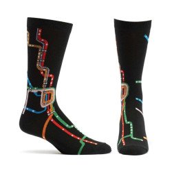 Chicago CTA L Map Sock