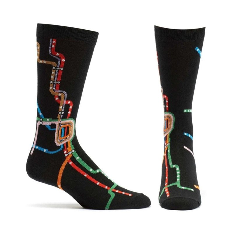 Chicago CTA L Map Sock