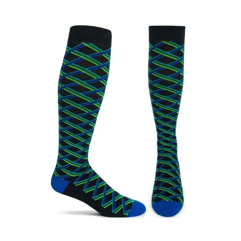 Crossed Lines Sock