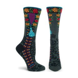 Floral Tassels Sock