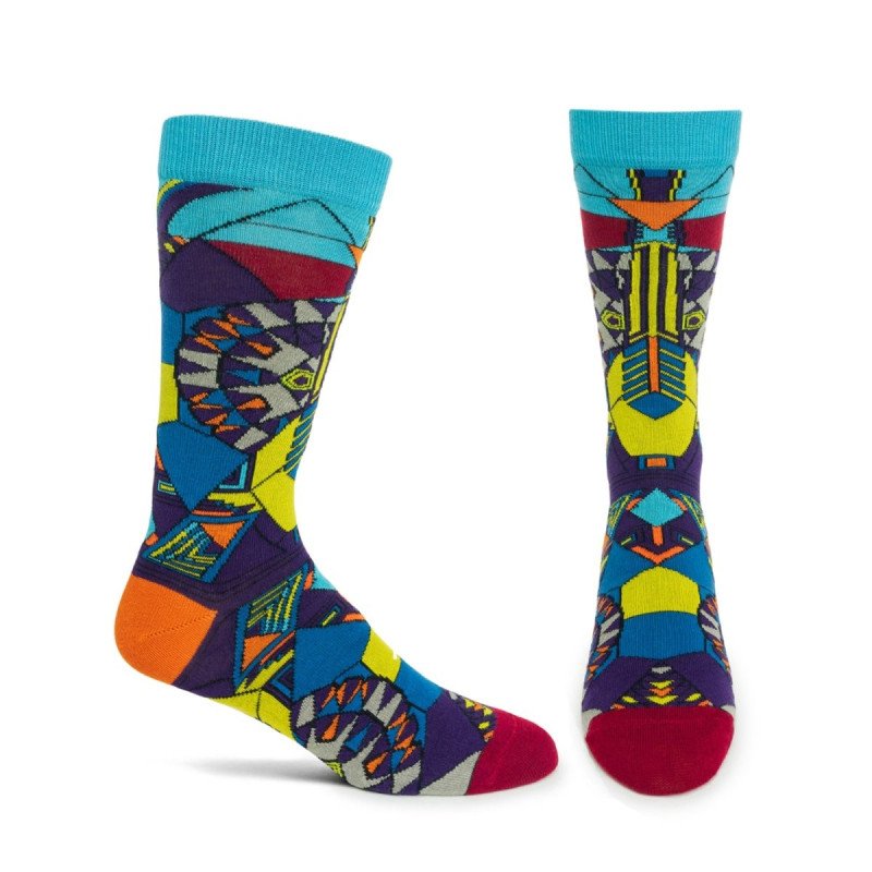 FLW Imperial Peacock Sock