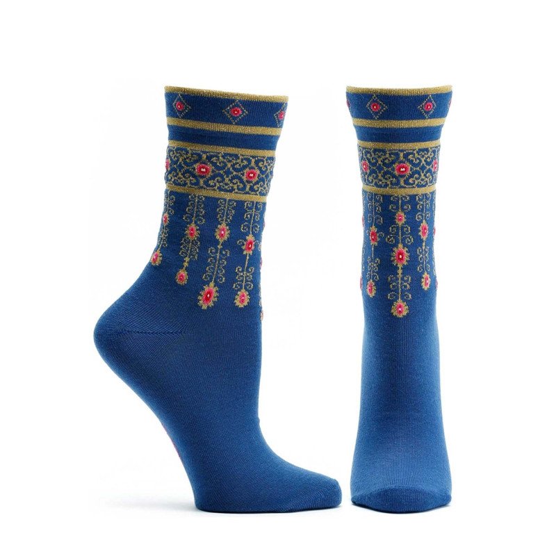 Bejeweled Cuffs Sock