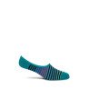 Stripy 2 No Show Sock