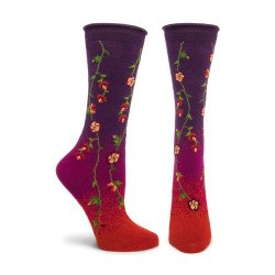 Tibetan Flowers Sock