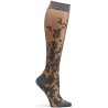 Floral Damask Knee High Sock