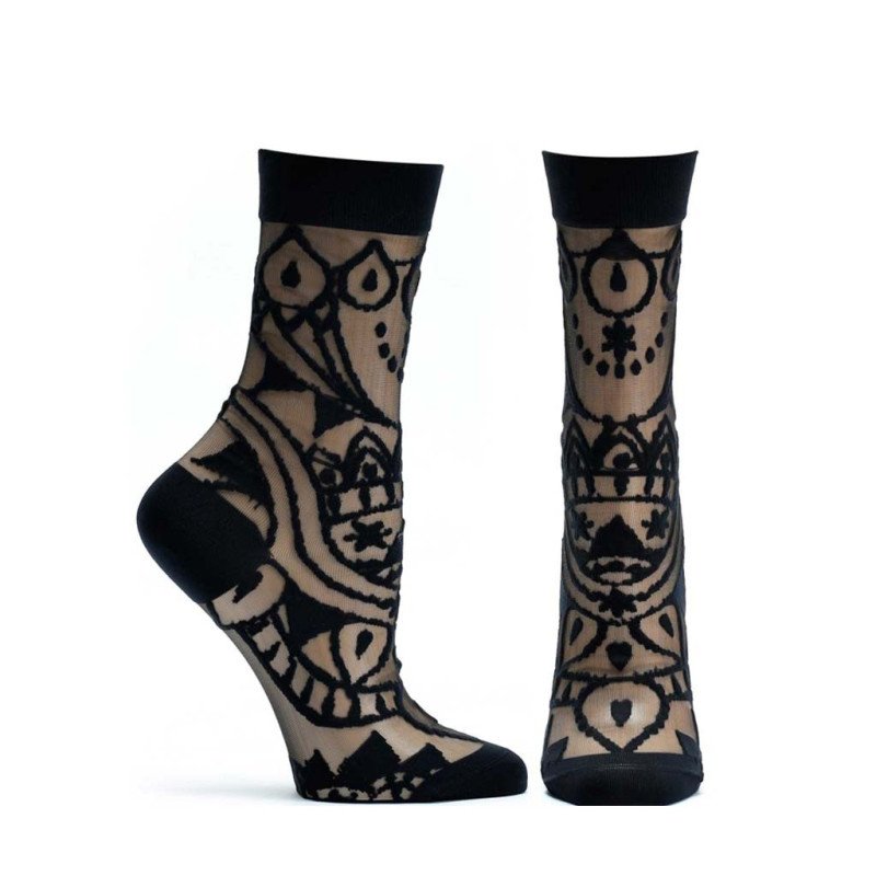 Sheer Henna Sock