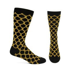 Chain Bling Fence Sock