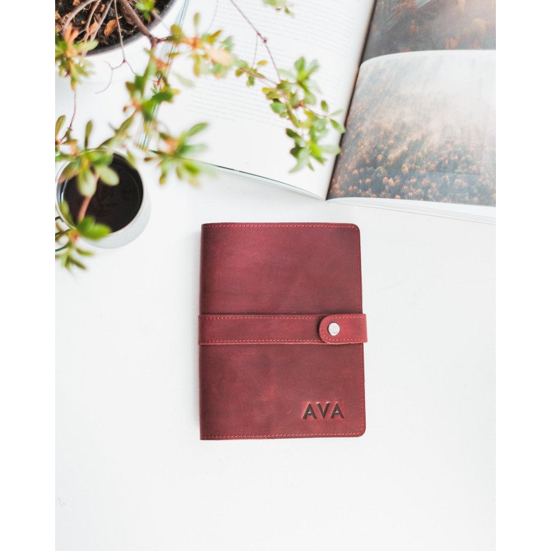 LEATHER NOTEBOOK EMBOSSED