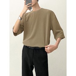 Men Round Neck Half Sleeve T-Shirt