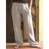 Men's Cotton Linen Casual Loose Pants