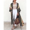 Bohemian Print Long Sleeve Kimono For Women