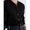 Mens Japan Solid Long Sleeve Shirt