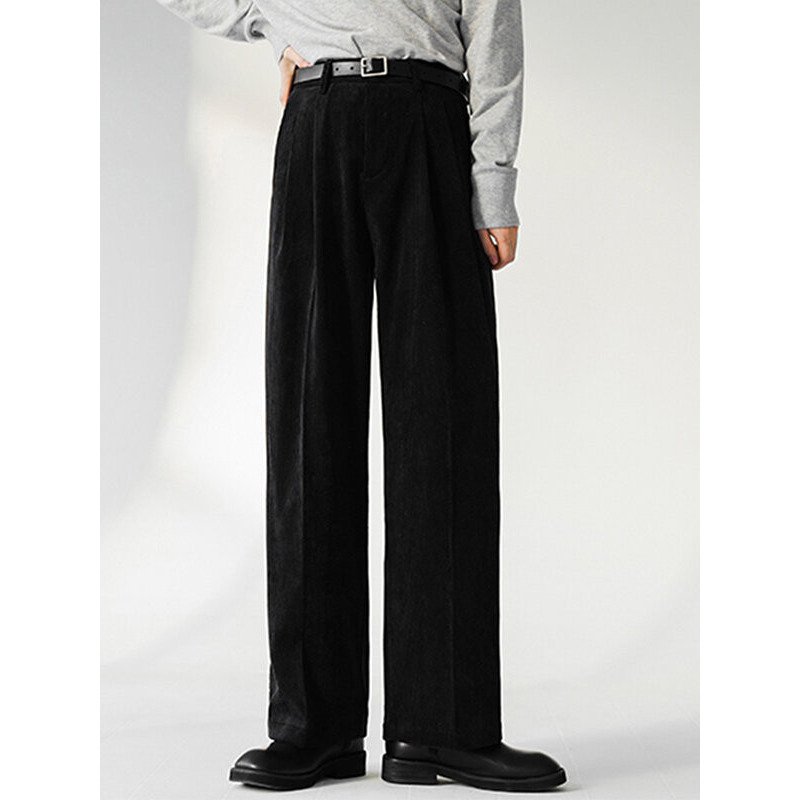 Mens Japan Stripes Wide Leg Pants