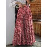 Bohemian High Waist Floral Print Loose Pants