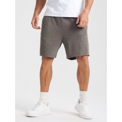 Mens Chevron Pattern Texture Preppy Drawstring Shorts With Pocket
