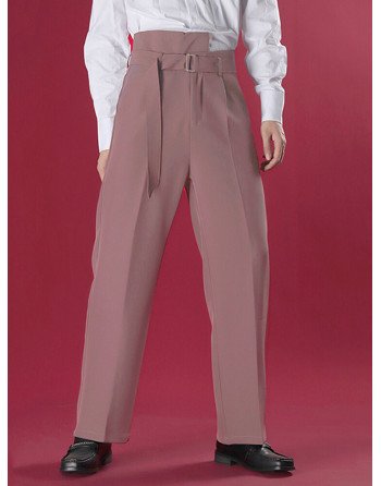 Men Asymmetrical Straight Loose Wide-leg Pants
