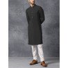 Mens Stand-up Collar Long-sleeved Robes