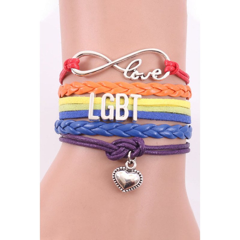 LGBT Couple Bracelet Jewelry Gay Couple Accessories Gifts for Men Women