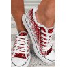 Women's Canvas Shoes Ombre Lace-up Fashion Sneakers