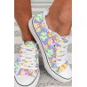 Womens Canvas Sneakers Easter Print Low Top Lace Up Canvas Shoes Walking