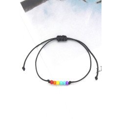 LGBT Rainbow Bracelets Pride Beaded Bracelet Jewelry