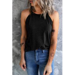 Womens Summer Halter High Neck Tank Top Sexy Sleeveless Shirts