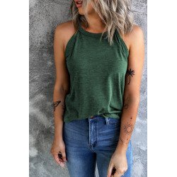 Womens Summer Halter High Neck Tank Top Sexy Sleeveless Shirts