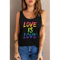Love Is Love Rainbow Short Sleeve T Shirt Womens LGBT Gay Pride Tee Shirt