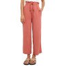 Women's High Waist Paper Bag Straight Leg Cropped Long Pants with Pocket