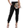 Women's High Waist Joggers Wide Band Sweatpants with Pockets