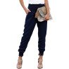 Women's High Waist Joggers Wide Band Sweatpants with Pockets