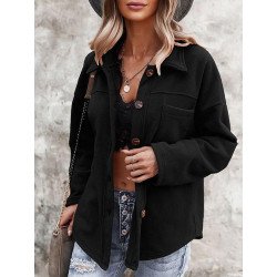 Womens Oversized Flannel Shirt Jacket