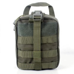 Tactical Molle Rip-Away EMT Medical First Aid Utility Pouch Green