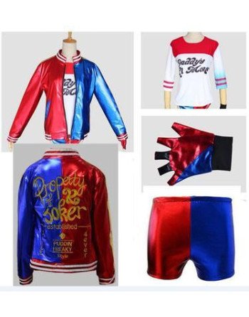 Suicide Squad Deluxe Harley Quinn Costumes For Adult