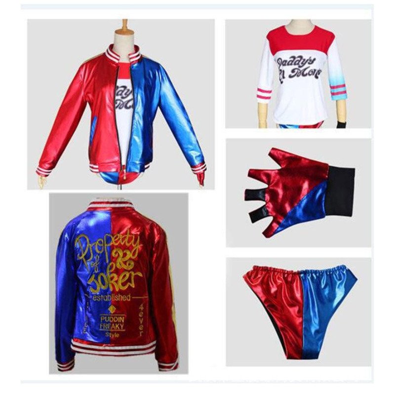 Suicide Squad Deluxe Harley Quinn Costumes For Adult