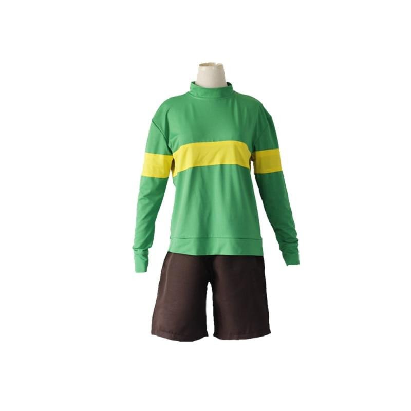 Undertale Chara Frisk Cosplay Costume