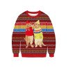 Ugly Otter Christmas Sweatshirt Yellow