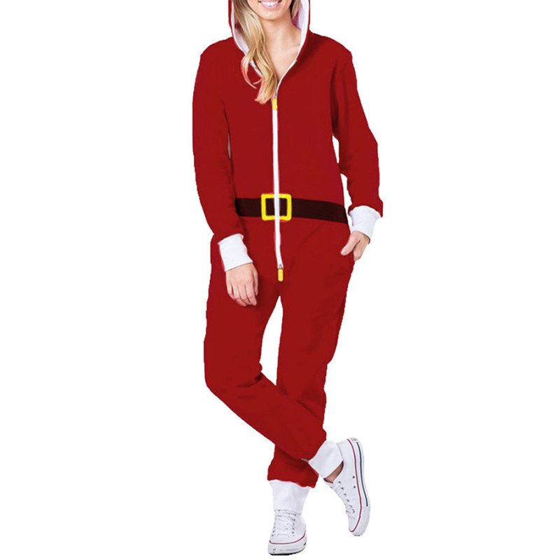 Women's Santa Christmas Onesie