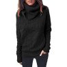 Long Sleeve Turtleneck Sweater Black