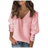 Knitted Oversized Long Sleeve Pink Sweater