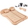 KingCamp Thickened Universal Mobile Cushion Extended Outdoor SUV Air Mattress Car Camping Air Bed-Beige