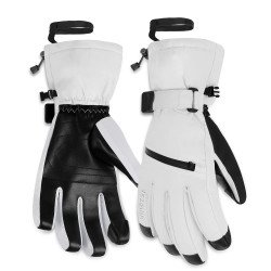 Thinsulate Waterproof Ski Gloves S2 6 White