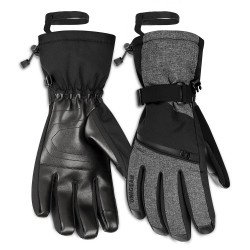 Thinsulate Waterproof Ski Gloves S2 5 Black/Gray