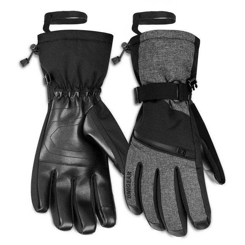 Thinsulate Waterproof Ski Gloves S2 5 Black/Gray