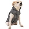 KingCamp Dog Warm Waterproof Winter Vest Dog Cold Weather Coat with Reflection-Grey-XL