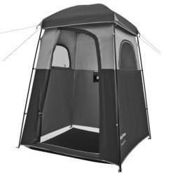 KingCamp Oversize Durable Outdoor Privacy Shower Tent KT2002-Black/Grey