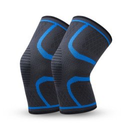 Women Men Running Sport Arthritis Compression Sleeves Knee Braces Kneepads 2-Pack