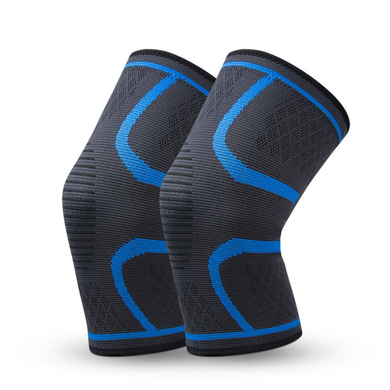 Women Men Running Sport Arthritis Compression Sleeves Knee Braces Kneepads 2-Pack