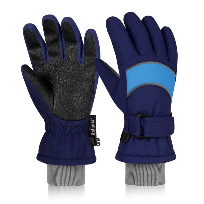 Kid Winter Ski Gloves S4 3 Blue