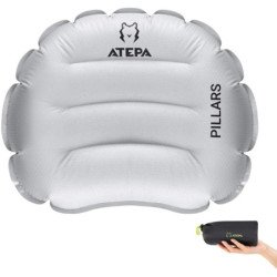ATEPA Anti-Slip Insulated Ultralight Inflatable Travel Flexible Nylon TPU Lamination Caming Pillow